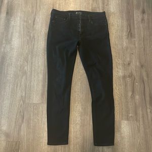 EUC mother jeans black